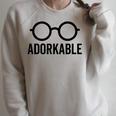 Adorkable Cute Nerd Glasses For Bookworm Book Reader Raglan Sleeve Sweatshirt Heather Forest Adorkable Cute Nerd Glasses For Bookworm Book Reader Raglan Sleeve Sweatshirt Heather Forest