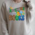Adventure Starts With Books Jungle Animals Kids Reading Them Raglan Sleeve Sweatshirt Heather Forest Adventure Starts With Books Jungle Animals Kids Reading Them Raglan Sleeve Sweatshirt Heather Forest