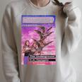 Animorphs The Underground Bat Transformation Book Cover Raglan Sleeve Sweatshirt Heather Forest