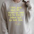 Anne Of Green Gables Positive Hope Book Quote Shirt Raglan Sleeve Sweatshirt Heather Forest Anne Of Green Gables Positive Hope Book Quote Shirt Raglan Sleeve Sweatshirt Heather Forest