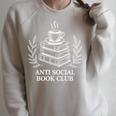 Anti Social Book Club Raglan Sleeve Sweatshirt Heather Forest