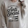 Anti-Social Books Club Members Reading Coffee Lover Raglan Sleeve Sweatshirt Heather Forest Anti-Social Books Club Members Reading Coffee Lover Raglan Sleeve Sweatshirt Heather Forest
