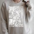 Apocalypse St John Devours The Book 1498 DüRer Angels Raglan Sleeve Sweatshirt Heather Forest