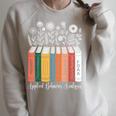 Applied Behavior Analysis ABA Therapist Floral Books Raglan Sleeve Sweatshirt Heather Forest Applied Behavior Analysis ABA Therapist Floral Books Raglan Sleeve Sweatshirt Heather Forest