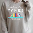 Ask About My Book Published Author Journalist Scriptwriter Raglan Sleeve Sweatshirt Heather Forest Ask About My Book Published Author Journalist Scriptwriter Raglan Sleeve Sweatshirt Heather Forest