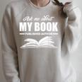 Ask Me About My Book Published Author Writer Raglan Sleeve Sweatshirt Heather Forest Ask Me About My Book Published Author Writer Raglan Sleeve Sweatshirt Heather Forest