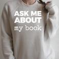 Ask ME About My Book Raglan Sleeve Sweatshirt Heather Forest Ask ME About My Book Raglan Sleeve Sweatshirt Heather Forest