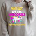 Authors Writer Magic Funny For Book Publisher And Writers Raglan Sleeve Sweatshirt Heather Forest