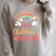 Avid Reader Children's Books Raglan Sleeve Sweatshirt Heather Forest