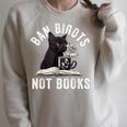 Ban Bigots Not Book Women Men Readed Banned Books Lover Raglan Sleeve Sweatshirt Heather Forest Ban Bigots Not Book Women Men Readed Banned Books Lover Raglan Sleeve Sweatshirt Heather Forest