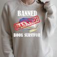 BANNED BOOKS Raglan Sleeve Sweatshirt Heather Forest BANNED BOOKS Raglan Sleeve Sweatshirt Heather Forest