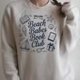 Beach Babes Book Club Raglan Sleeve Sweatshirt Heather Forest Beach Babes Book Club Raglan Sleeve Sweatshirt Heather Forest