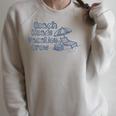 Beach Reads Vacation Crew Matching Book Club Cruise Raglan Sleeve Sweatshirt Heather Forest