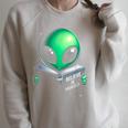 Believe In YourSelf Cute Alien Reading Book Raglan Sleeve Sweatshirt Heather Forest Believe In YourSelf Cute Alien Reading Book Raglan Sleeve Sweatshirt Heather Forest