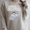 Some Of My Best Friends Are Fictional Book Lover Nerd Premium Tri-Blend Raglan Sleeve Sweatshirt Heather Forest Some Of My Best Friends Are Fictional Book Lover Nerd Premium Tri-Blend Raglan Sleeve Sweatshirt Heather Forest
