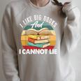 I Like Big Books Librarian Reading Teacher Book Lover Raglan Sleeve Sweatshirt Heather Forest I Like Big Books Librarian Reading Teacher Book Lover Raglan Sleeve Sweatshirt Heather Forest