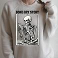 Bone-Dry Story Skeleton Reading Book Lovers Bookworm Book Raglan Sleeve Sweatshirt Heather Forest Bone-Dry Story Skeleton Reading Book Lovers Bookworm Book Raglan Sleeve Sweatshirt Heather Forest