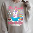 The Book Was Better Book Reader Girl Book Lover Raglan Sleeve Sweatshirt Heather Forest