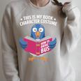 This Is My Book Character Costume Cute Pigeon Kids Reading Raglan Sleeve Sweatshirt Heather Forest This Is My Book Character Costume Cute Pigeon Kids Reading Raglan Sleeve Sweatshirt Heather Forest