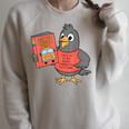This Is My Book Character Costume- Pigeon Kids Reading Raglan Sleeve Sweatshirt Heather Forest This Is My Book Character Costume- Pigeon Kids Reading Raglan Sleeve Sweatshirt Heather Forest