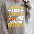 Book Club Members Quote Premium Tri-Blend Raglan Sleeve Sweatshirt Heather Forest