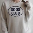 Book Club Oval Logo Raglan Sleeve Sweatshirt Heather Forest