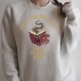 Book Club President Tired Mom Mother Reading Literary Raglan Sleeve Sweatshirt Heather Forest