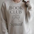 Book Club Squad Reading And Wine Lover Raglan Sleeve Sweatshirt Heather Forest Book Club Squad Reading And Wine Lover Raglan Sleeve Sweatshirt Heather Forest