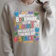 Book Costumes Outfit Idea For Kids Reading Books Themed Raglan Sleeve Sweatshirt Heather Forest