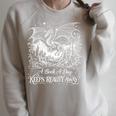 A Book A Day Keeps Reality Away Fantasy Book Lover Raglan Sleeve Sweatshirt Heather Forest