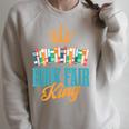 Book Fair King Raglan Sleeve Sweatshirt Heather Forest