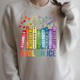 Book Flower Abolish ICE Meme For Women Girl Raglan Sleeve Sweatshirt Heather Forest Book Flower Abolish ICE Meme For Women Girl Raglan Sleeve Sweatshirt Heather Forest