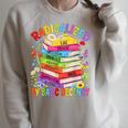 Book Flower Boho Radicalized By Basic Decency LGBT Men Women Raglan Sleeve Sweatshirt Heather Forest Book Flower Boho Radicalized By Basic Decency LGBT Men Women Raglan Sleeve Sweatshirt Heather Forest