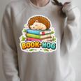 Book Hog Lover Hedgehog Owner Erinaceinae Bookworm Pun Joke Raglan Sleeve Sweatshirt Heather Forest Book Hog Lover Hedgehog Owner Erinaceinae Bookworm Pun Joke Raglan Sleeve Sweatshirt Heather Forest