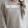Book Lover Got Books Raglan Sleeve Sweatshirt Heather Forest