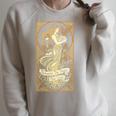 Book Lover Girl Librarian Between The Pages She Lives Premium Tri-Blend Raglan Sleeve Sweatshirt Heather Forest
