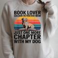Book Lover Golden Retriever Mom Just One More Chapter Raglan Sleeve Sweatshirt Heather Forest Book Lover Golden Retriever Mom Just One More Chapter Raglan Sleeve Sweatshirt Heather Forest