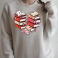 Book Lover Heart Shape Reading Librarian Valentine Men Women Raglan Sleeve Sweatshirt Heather Forest Book Lover Heart Shape Reading Librarian Valentine Men Women Raglan Sleeve Sweatshirt Heather Forest