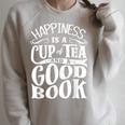 Book Lover Librarian Bookworm Reading Club Reading Raglan Sleeve Sweatshirt Heather Forest