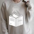 Book Lover Book Reader Reading Graphic Raglan Sleeve Sweatshirt Heather Forest Book Lover Book Reader Reading Graphic Raglan Sleeve Sweatshirt Heather Forest