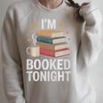 Book Lover Book Reading Coffee Premium Tri-Blend Raglan Sleeve Sweatshirt Heather Forest