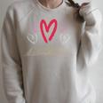 Book Lover Valentines Day Librarian Idea Reading Raglan Sleeve Sweatshirt Heather Forest