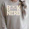 BOOK NERD Bibliophilia Book Reader Literature Bookworm Raglan Sleeve Sweatshirt Heather Forest BOOK NERD Bibliophilia Book Reader Literature Bookworm Raglan Sleeve Sweatshirt Heather Forest
