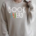 Book Nerd School Librarian Library Bibliophile Reading Raglan Sleeve Sweatshirt Heather Forest Book Nerd School Librarian Library Bibliophile Reading Raglan Sleeve Sweatshirt Heather Forest
