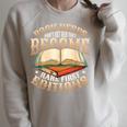 Book Nerds Become Rare First Editions Book Lover Birthday Raglan Sleeve Sweatshirt Heather Forest Book Nerds Become Rare First Editions Book Lover Birthday Raglan Sleeve Sweatshirt Heather Forest