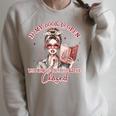 If My Book Is Open Your Mouth Be Closed Raglan Sleeve Sweatshirt Heather Forest