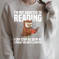 Book Reader Art For Men Women Bookish Book Nerd Lover Raglan Sleeve Sweatshirt Heather Forest
