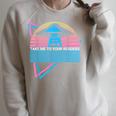 Book Reader Bookworm Take Me To Your Readers Raglan Sleeve Sweatshirt Heather Forest