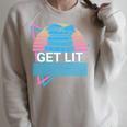 Book Reader Literature Get Lit Raglan Sleeve Sweatshirt Heather Forest Book Reader Literature Get Lit Raglan Sleeve Sweatshirt Heather Forest