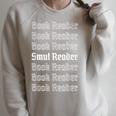 Book Reader Smut Book Cute Bookish Dark Light Academia Raglan Sleeve Sweatshirt Heather Forest